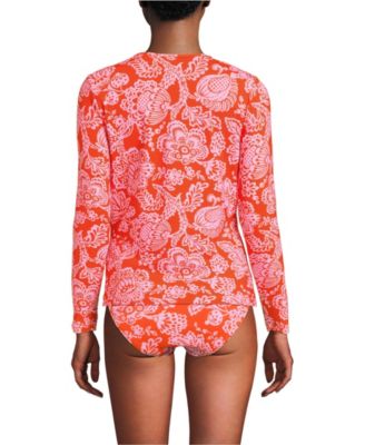 Women's SunShade UPF 50 Long Sleeve Rash Guard Swim Tee