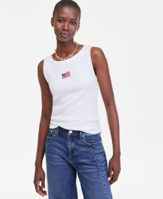 Women's American Flag Tank Top