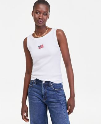On 34th Women's American Flag Tank Top, Macy's Exclusive - Macy's