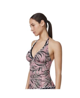 Women's Palmita Halter Tankini Top