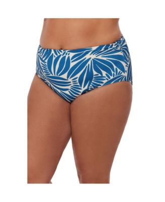 Women's Comeback Shirred High Waist Swim Bottom