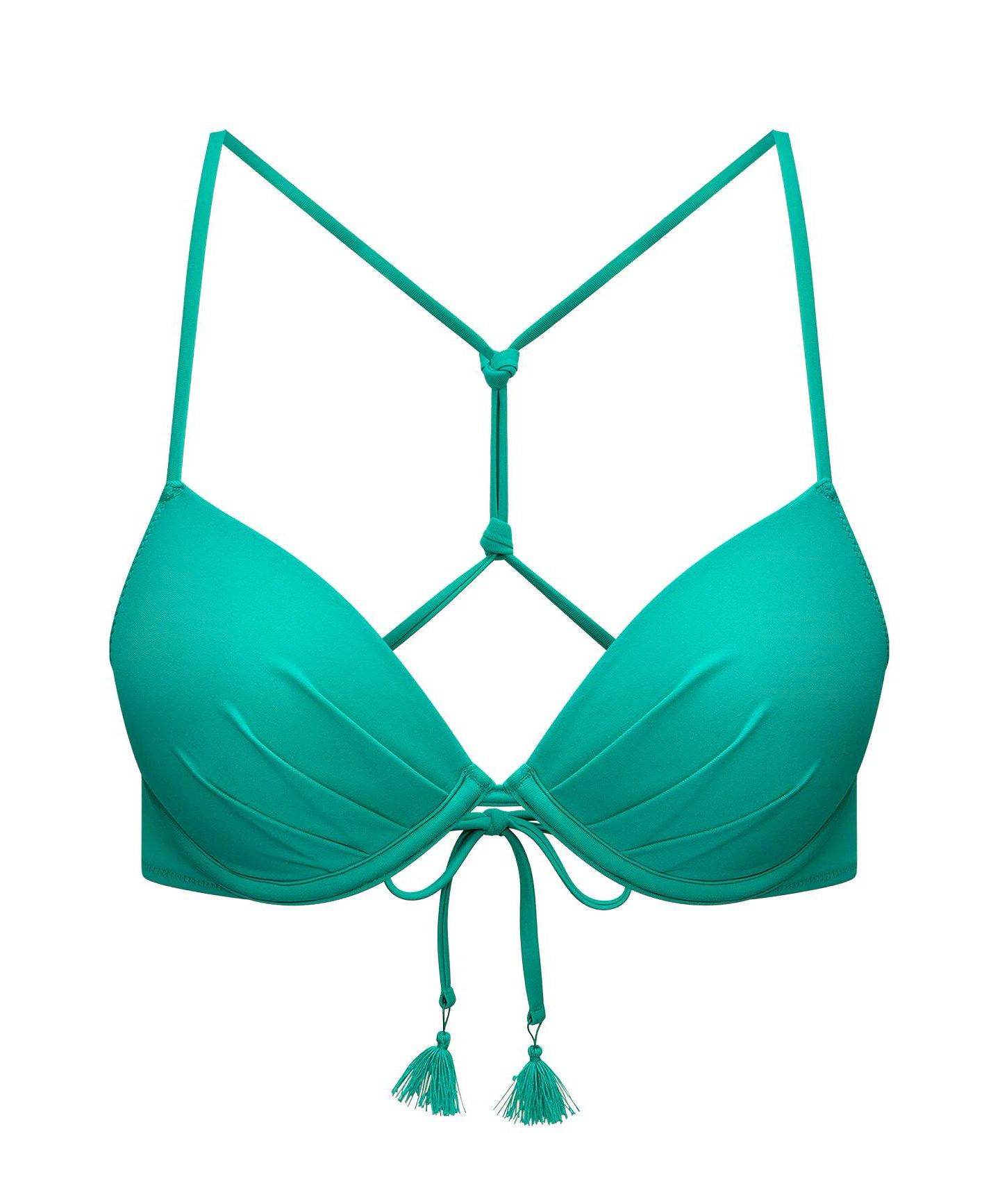 Бра Swimwear — Adore Me, цвет: Средний зелёный — фото 4