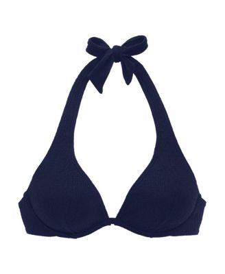 Women's Textured Underwire Bikini Swimsuit Top Bra Sizing