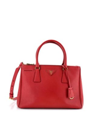 Medium Galleria Double Zip Tote Saffiano Leather