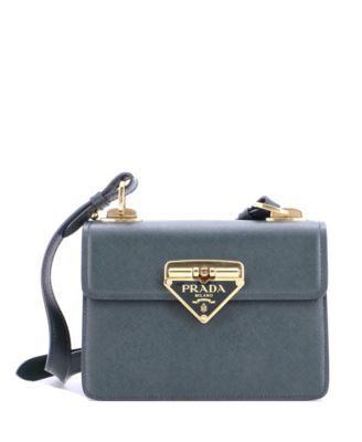 Small Symbole Flap Bag Saffiano Leather