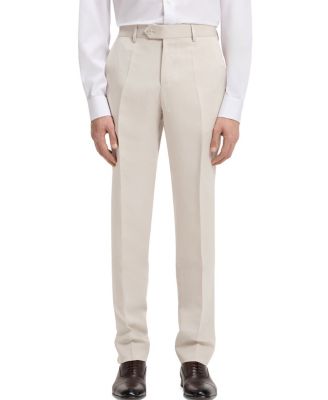 BECKHAM x BOSS Men's Micro Pattern Slim-Fit Pants