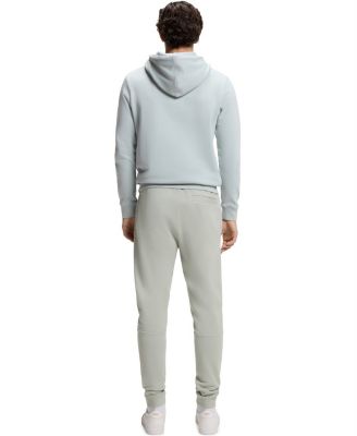 BOSS By Men's Cotton-Terry Logo Patch Tracksuit Bottoms