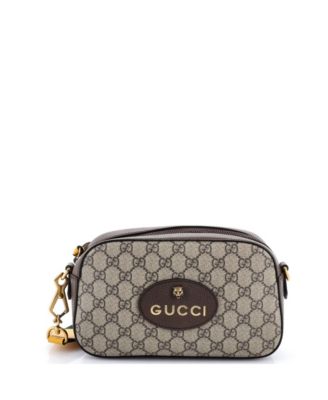 Neo Vintage Camera Messenger Bag GG Coated Canvas