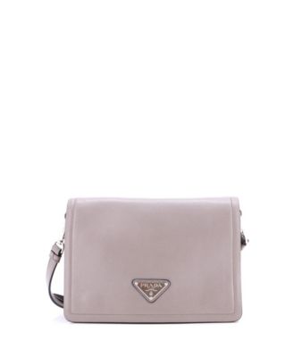 Small Flap Messenger Glace Calf