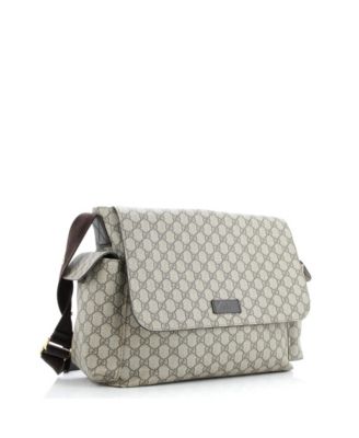 Diaper Bag GG Coated Canvas