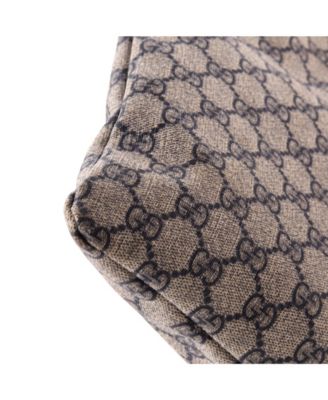 Large Web Loop Flat Messenger GG Coated Canvas