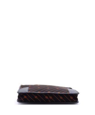 Interlocking G Messenger Bag GG Jacquard with Leather