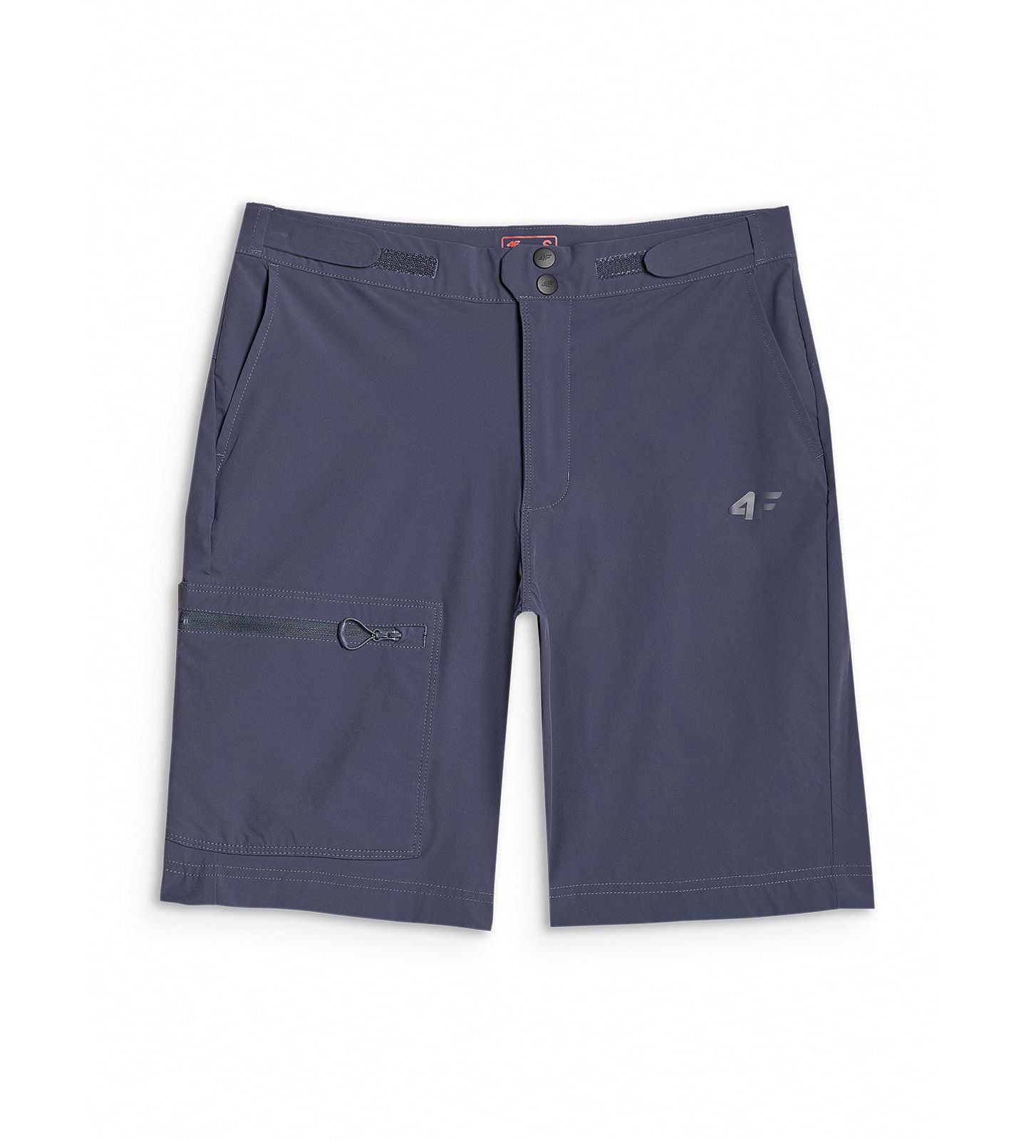 Женские шорты 4F Quick-Dry Trekking Regular, цвет: Антрацитовый — фото 5