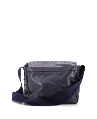 Diaper Flap Bag GG Imprime