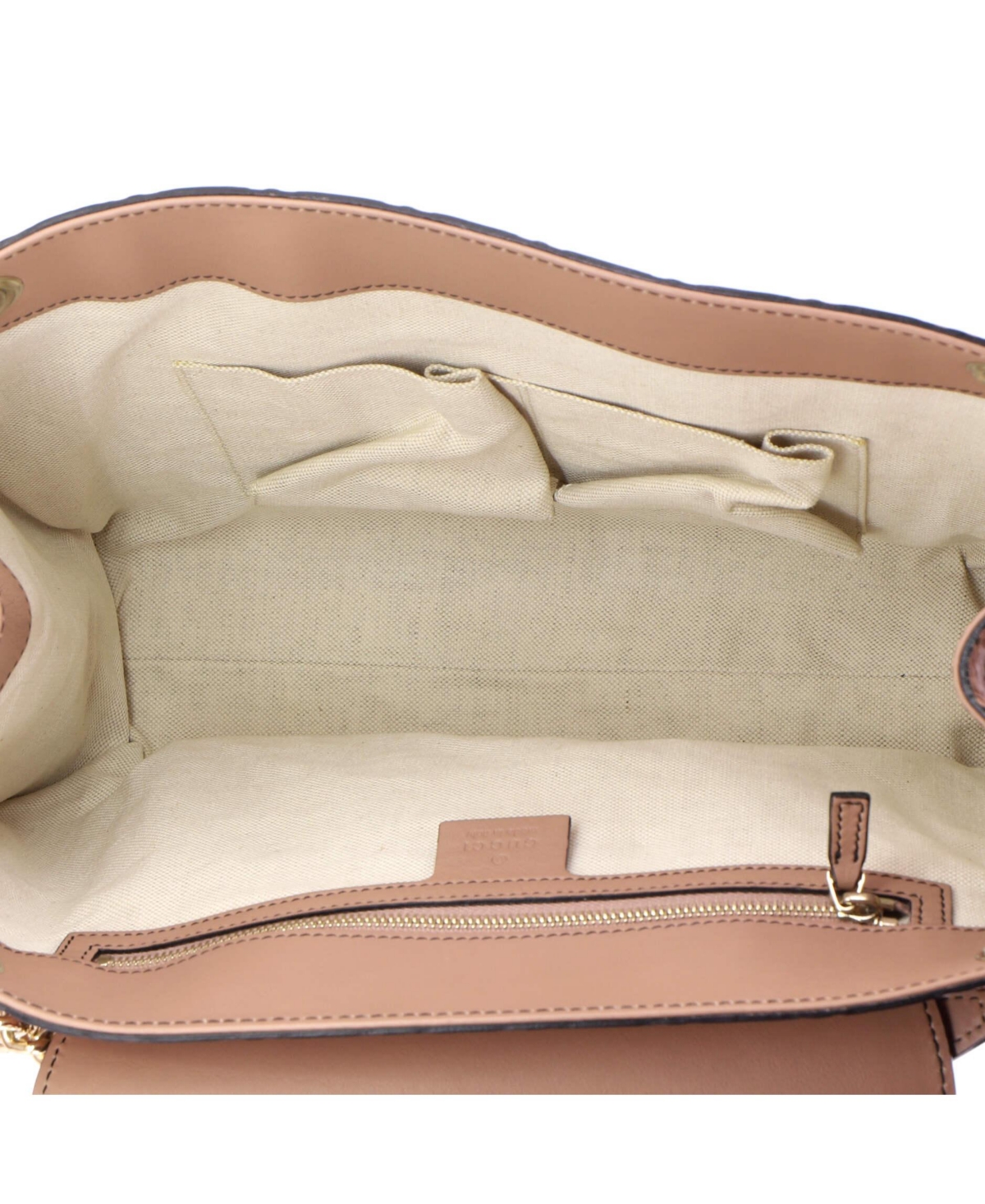 Pre-Owned Gucci Large Emily Chain Flap Shoulder Bag Guccissima Leather