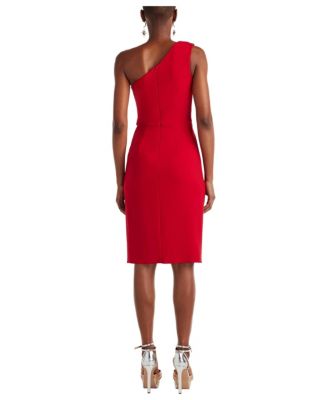 Women's Marston One-Shoulder Draped Cocktail Dress