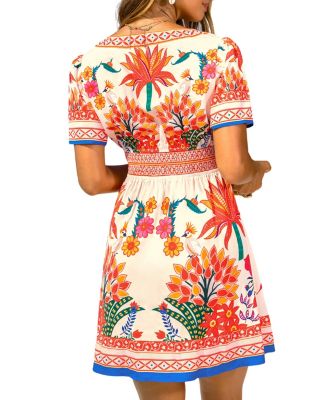 Women's So Eccentric Tropical Mini Beach Dress
