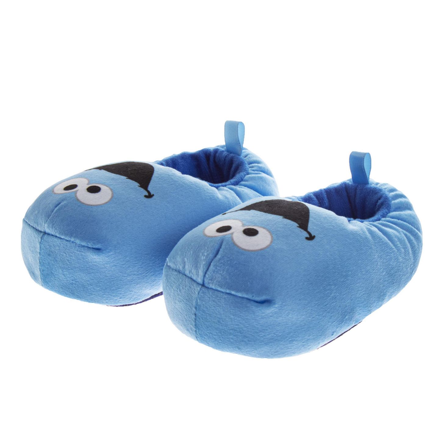 Тапочки Sesame Street Cookie Monster Slippers для мальчиков, цвет: Синий — фото 2