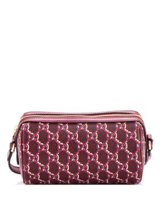 Mini Roller Crossbody Bag GG Shadow Leather
