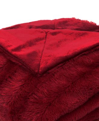 Textured Decorative Throw, 108" x 88"