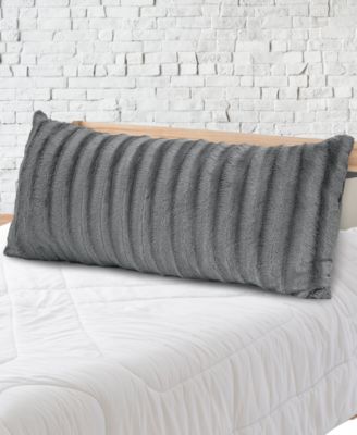 Textured Long Decorative Pillow, 18" x 40"