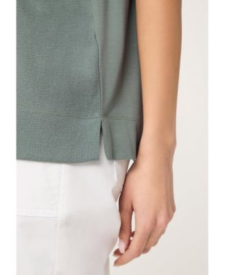 Women's Mixed Media Tunic T-Shirt