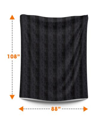 Textured Decorative Throw, 108" x 88"