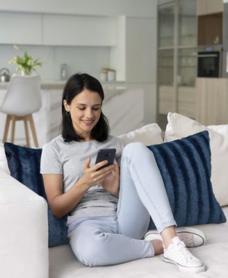 Textured Long Decorative Pillow, 18" x 40"