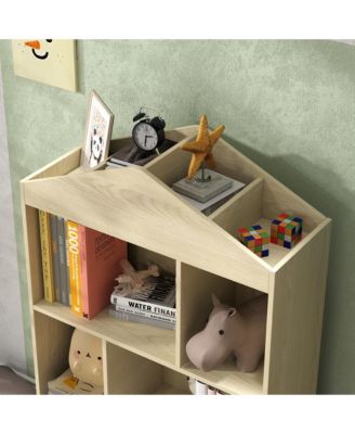Kids Bookshelf and Toy Storage for Playroom, Children's Room
