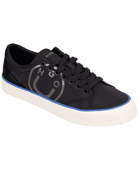 Мужские кроссовки Hugo Boss Logo Detail Lace-Up, цвет: Чёрный