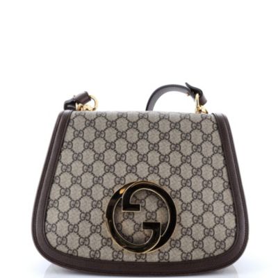 Medium Blondie NM Top Handle Bag GG Coated Canvas