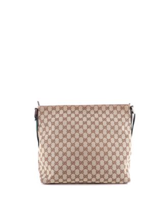 Medium Front Pocket Web Messenger GG Canvas