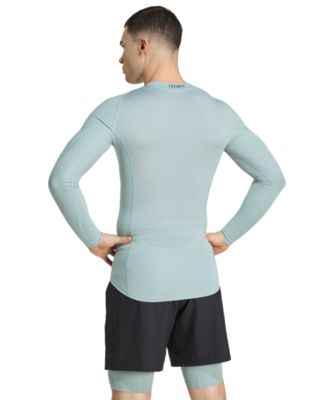 Men's Fitted Crewneck Tech-Fit Compression Shirt