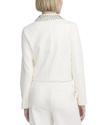 Women's Embellished Boxy Jacket