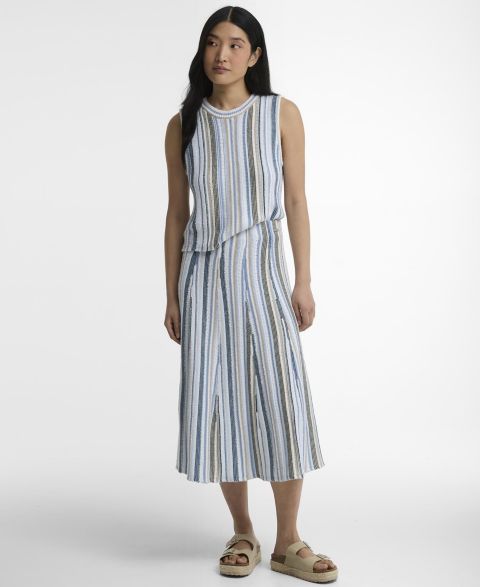 Женская юбка Barbour Josie Knitted Midi, цвет: Разноцветный