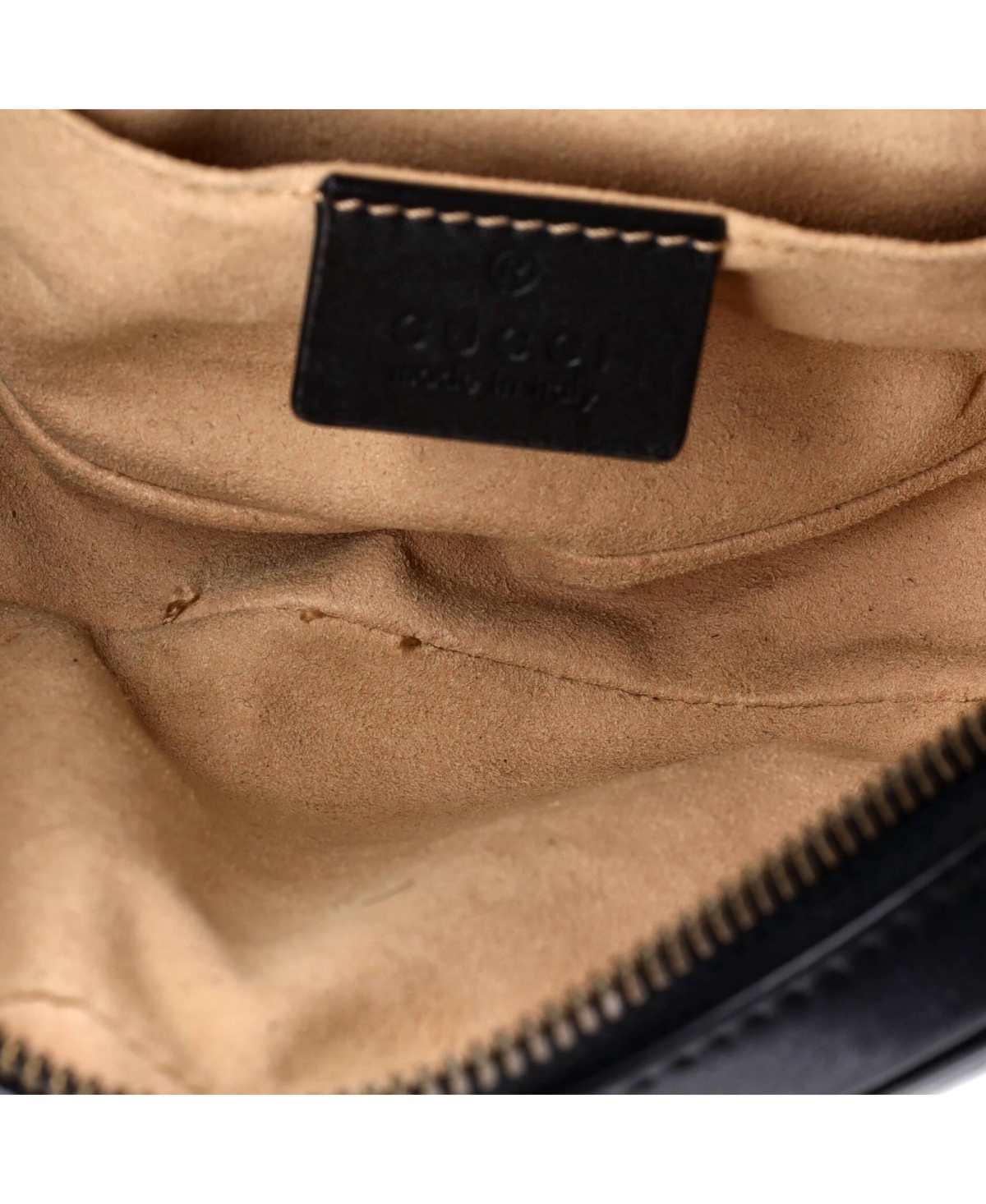 Pre-Owned Gucci Gg Marmont Belt Bag Matelasse Leather