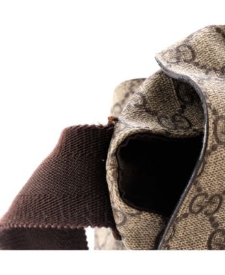 Diaper Bag GG Coated Canvas