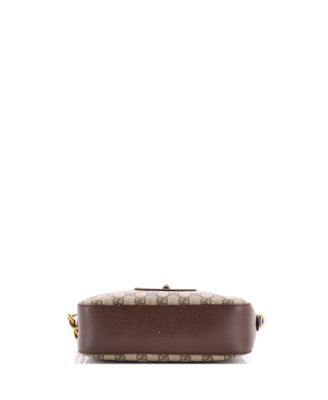 Neo Vintage Camera Messenger Bag GG Coated Canvas