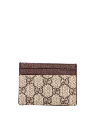 Ophidia Card Holder GG Coated Canvas