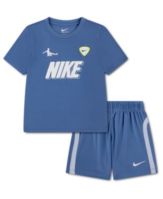 Toddler Boys' 2T-4T Short-Sleeve T-Shirt and Shorts, 2-Piece Set