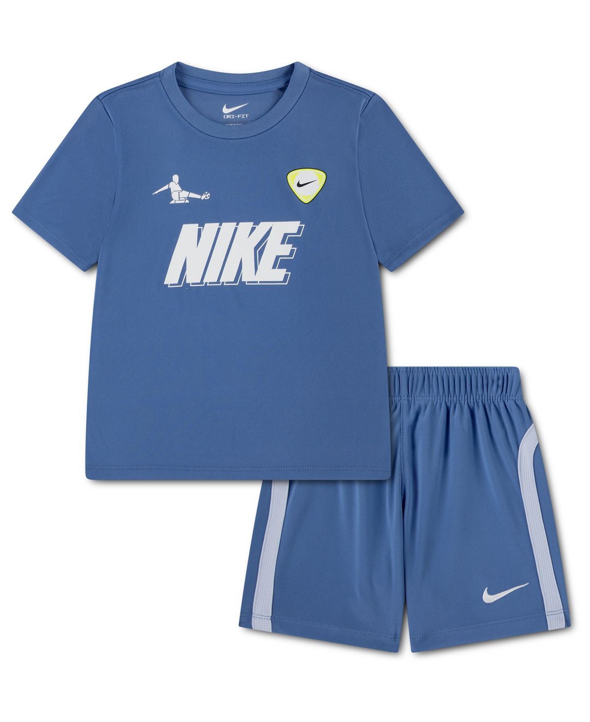 Nike Toddler Boys' 2T-4T Short-Sleeve T-Shirt and Shorts, 2-Piece Set