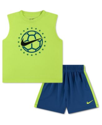 Toddler Boys' 2T-4T Goal Mode Tank Top and Shorts, 2-Piece Set