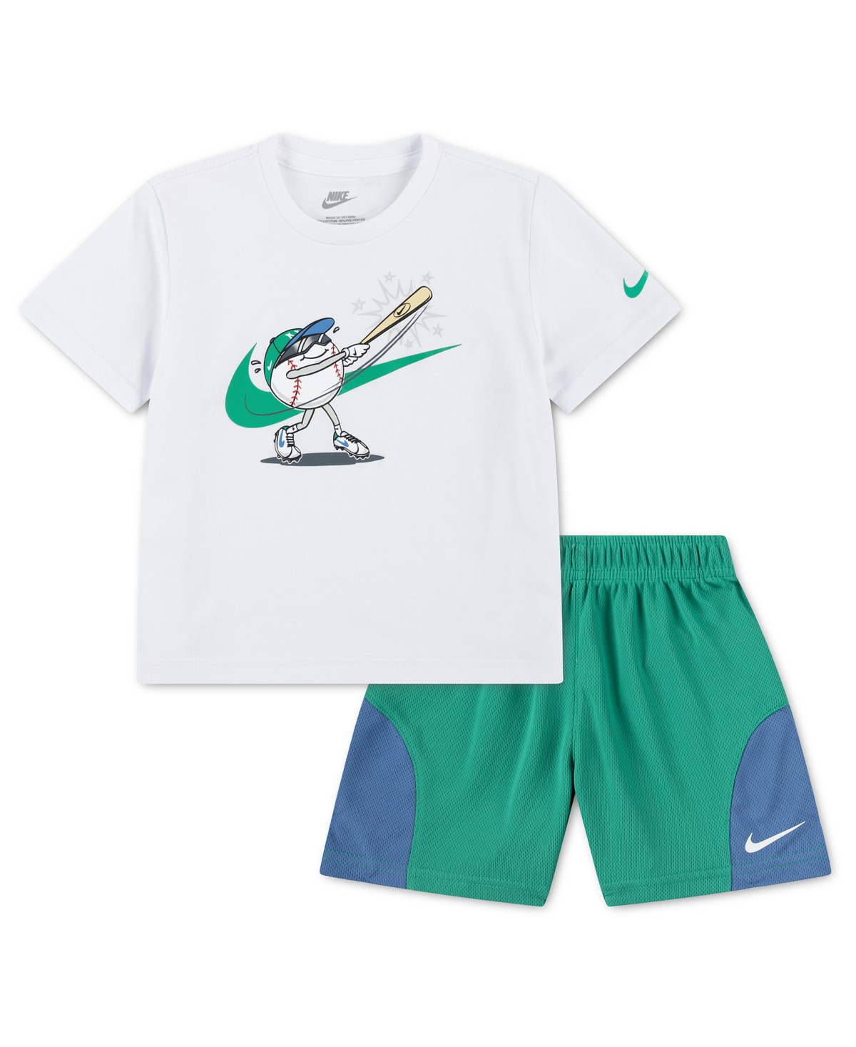 Детский комплект Nike футболка и шорты Baseball — фото 2