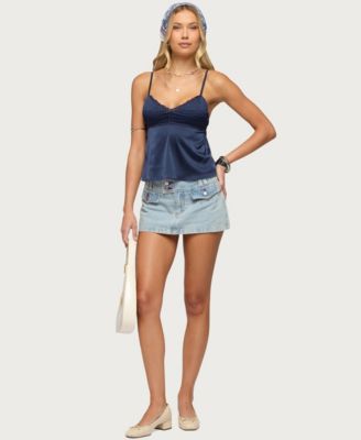 Women's Rae Denim Mini Skort