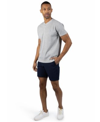 Men's Crew Neck Henley T-Shirt