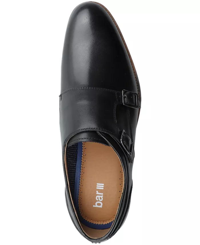 Men's Genuine Leather Monk-Strap Dress Shoes - thumbnail 4