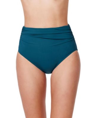 Women's Tutti Frutti Shirred High Waist Swim Bottom