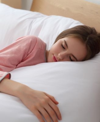 Hypoallergenic Down Alternative Total Body Pillow with Zippered Cover