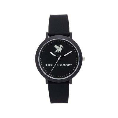 Speidel Unisex Quartz Life is Good Watch Silicone Strap - Dragon