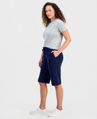 Petite Knit Skimmer Pants